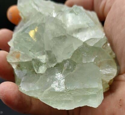 Fluorite, Xianghuapu, Chenzhou, Hunan, Chine.