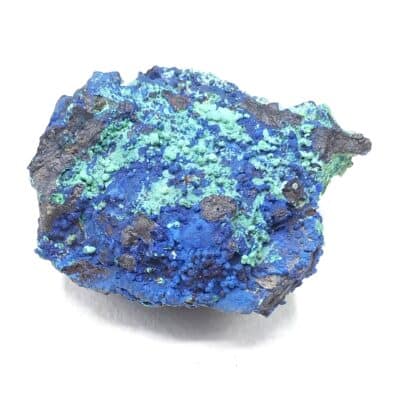 Azurite, Malachite et Tétraédrite, Le Grand Mont, Savoie.