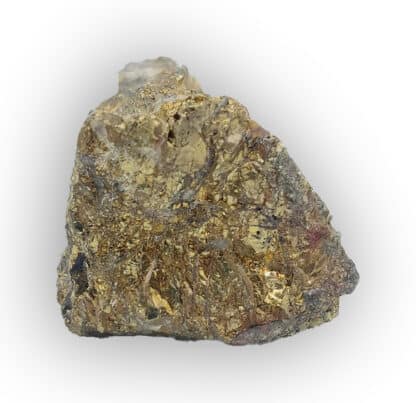 Chalcopyrite et Chalcocite, Salsigne, Aude.