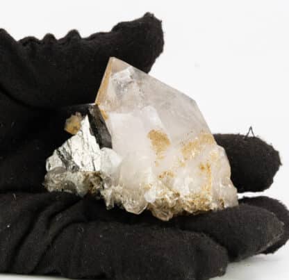 Quartz et Wolframite, Panasqueira, Portugal.