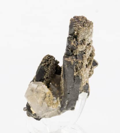 Wolframite et Quartz, Panasqueira, Portugal.