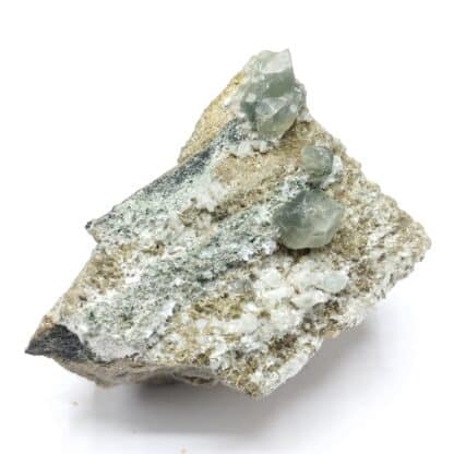 Prehnite, La Selle, Saint-Christophe-en-Oisans, Isère.