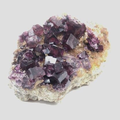 Fluorite, Frohnau, Erzgebirgskreis, Saxe, Allemagne.