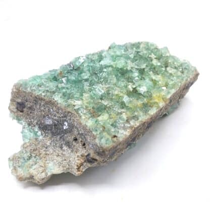 Fluorine (Fluorite), Mine Heights, Cornouailles, Royaume-Uni.