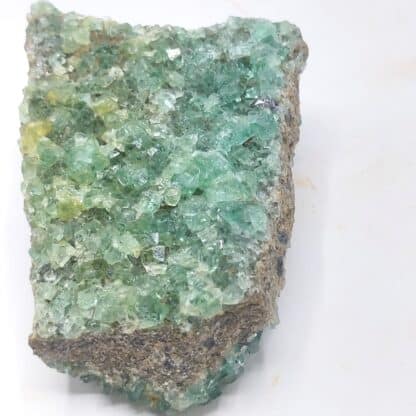 Fluorine (Fluorite), Mine Heights, Cornouailles, Royaume-Uni.