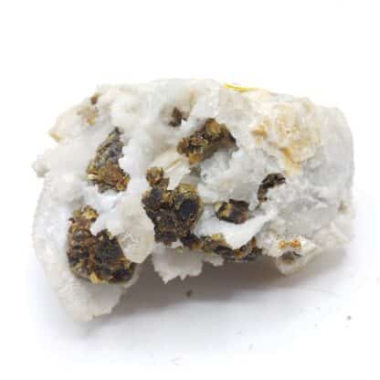 Blende (Sphalérite), Quartz & Baryte, La Chapelle, Steinbach, Haut-Rhin.