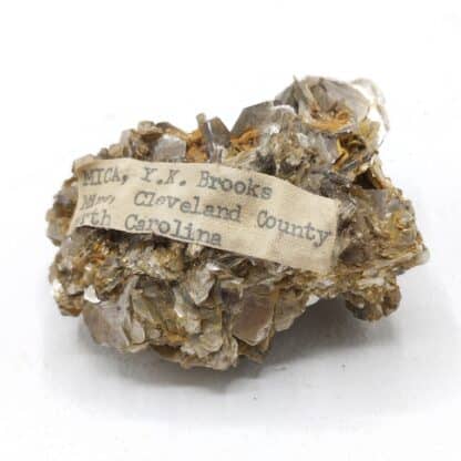 Muscovite, Yate Brooks farm, Cleveland, Caroline du Nord, USA (États-Unis).