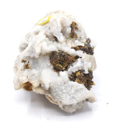 Blende (Sphalérite), Quartz & Baryte, La Chapelle, Steinbach, Haut-Rhin.