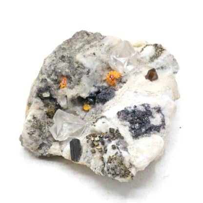 Sartorite, Blende, Réalgar, Lengenbach, Binntal, Suisse (Faux!).