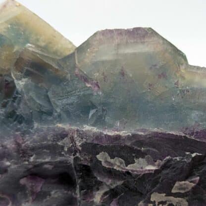 Fluorite (Fluorine) bleue, Le Beix, Puy-de-Dôme, Auvergne.