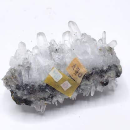 Sphalérite (Blende) & Quartz, Pasto Bueno, Pérou.