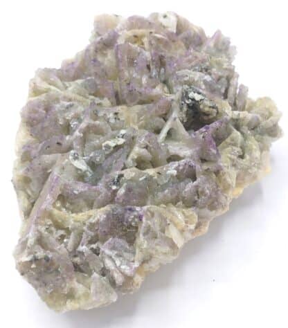 Fluorite « barrée », Mine de Fontsante, Var.