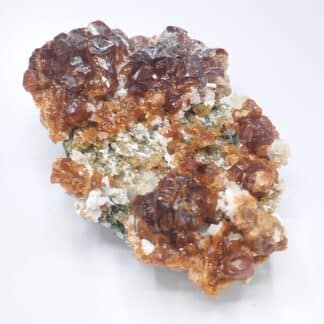 Hessonite (Grenat), Asbestos, Québec, Canada.