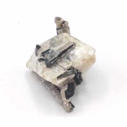 Herdérite & Schorl (Tourmaline), Virgem de Lapa, Minas Gerais, Brésil.