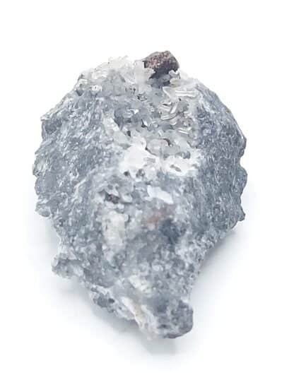 Arsendescloizite et quartz, Tsumeb, Namibie.