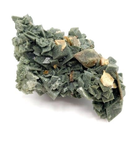 Adulaire et Sphène (Titanite), Druntobel, Grisons, Suisse.