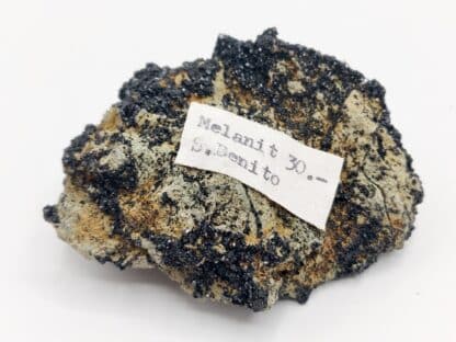 Grenat Mélanite, San Benito, Californie, USA.