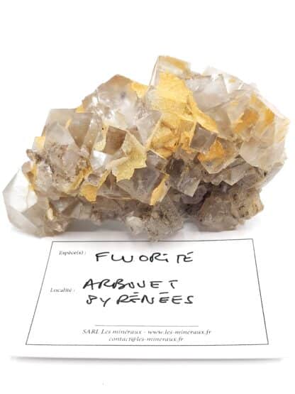 Fluorite, Arbouet, Pyrénées-Atlantiques.