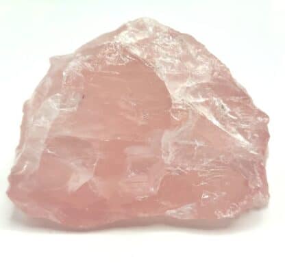 Bloc massif de quartz rose, Madagascar.