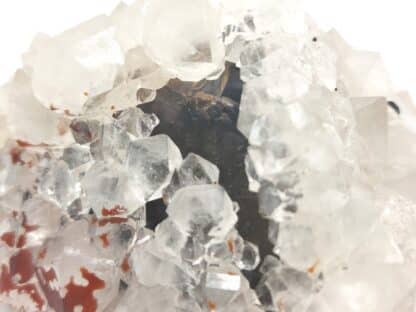 Quartz sur fluorine, mine de Valzergues, Aveyron.