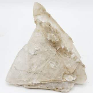 Calcite type "Paperspath" et adulaire, Rueras, Tujetsch, Suisse.