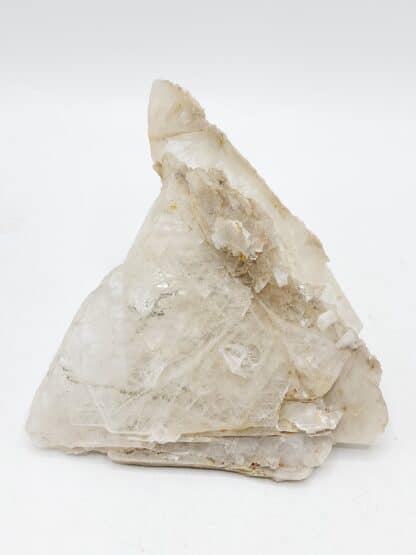 Calcite type "Paperspath" et adulaire, Rueras, Tujetsch, Suisse.