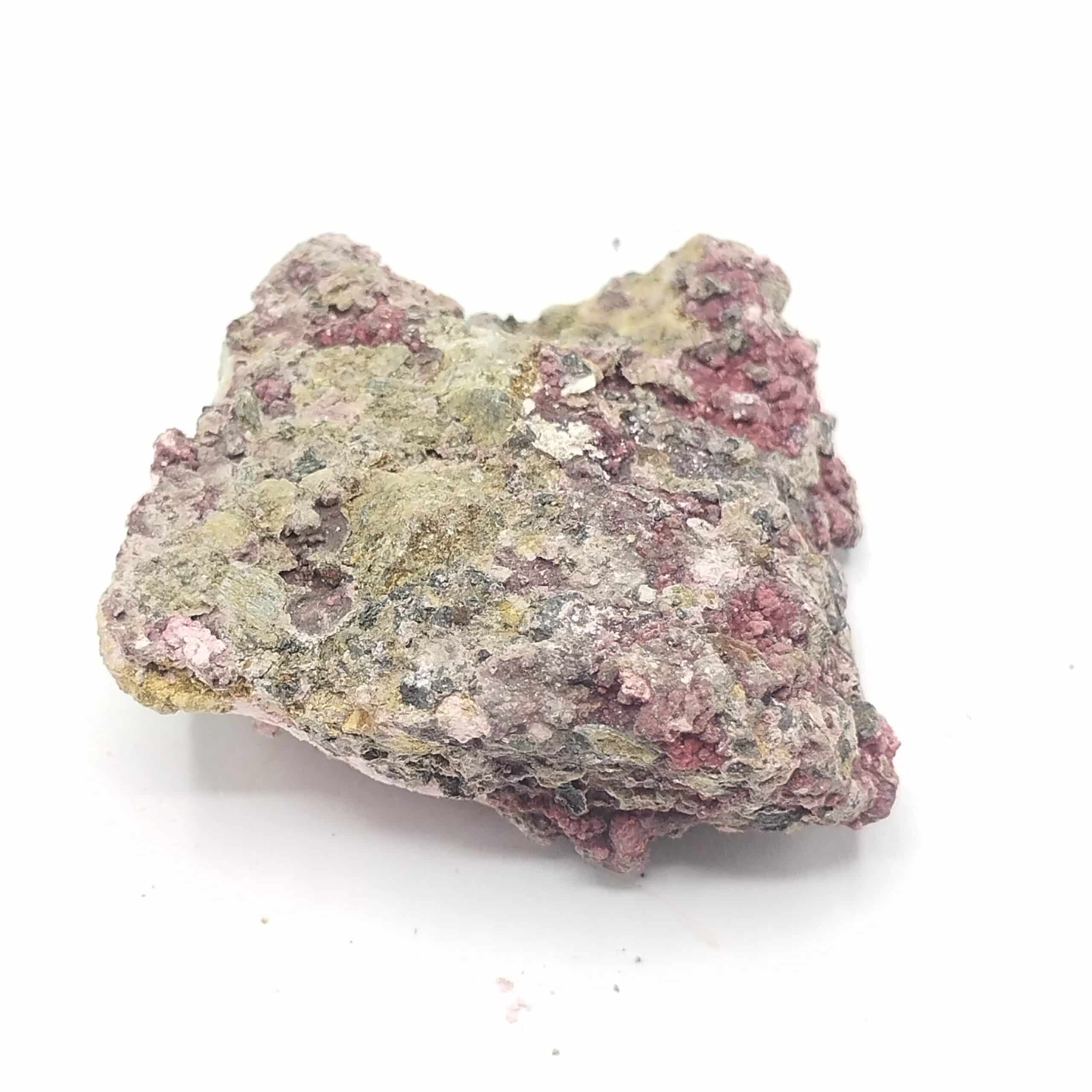 Erythrite & Riébeckite, Beyrède-Jumet, Hautes-Pyrénées.