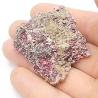 Erythrite & Riébeckite, Beyrède-Jumet, Hautes-Pyrénées.