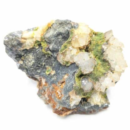 Wulfénite, Pyromorphite & Galène, Tabataud, Nontron, Dordogne.