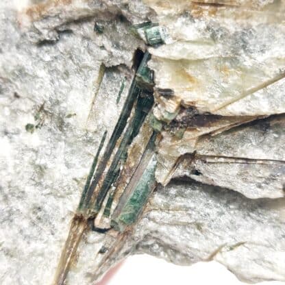 Actinolite, District de Schwaz, Tyrol, Autriche.