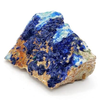 Azurite et malachite, mine de la Garonne au Pradet dans le Var.