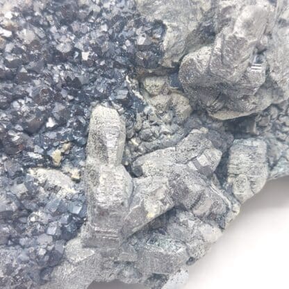 Bournonite, Blende, Pyrite, Mine des Malines, Saint-Laurent-le-Minier, Gard.