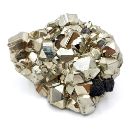 Cristaux de Pyrite, Huanzala, Pérou.