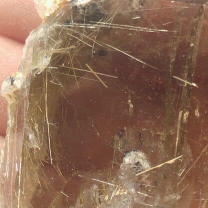 Quartz Rutile, Diamantina, Brésil.