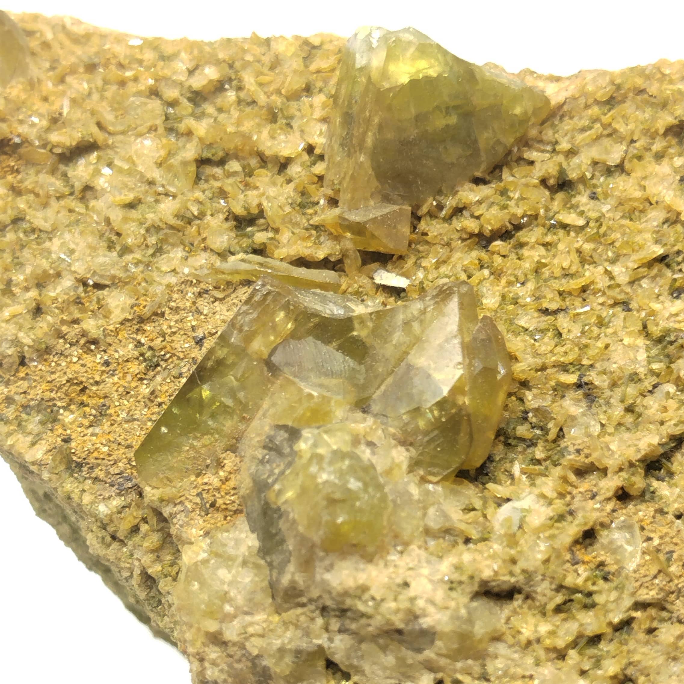 Sphène (Titanite), Capelinha, Brésil.