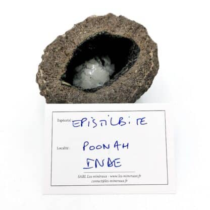 Epistilbite, district de Poonah, Inde.